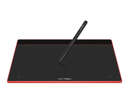 Tablet graficzny XP-Pen Deco Fun L Carmine Red XPP-DECO-FUN-L-R